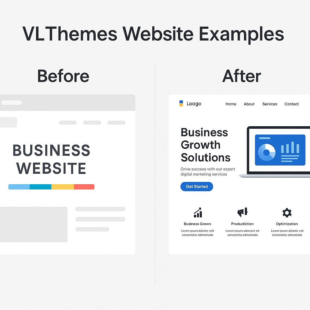 VLThemes website examples